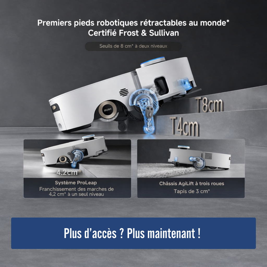 Cleantic® T50 Aspirateur-robot