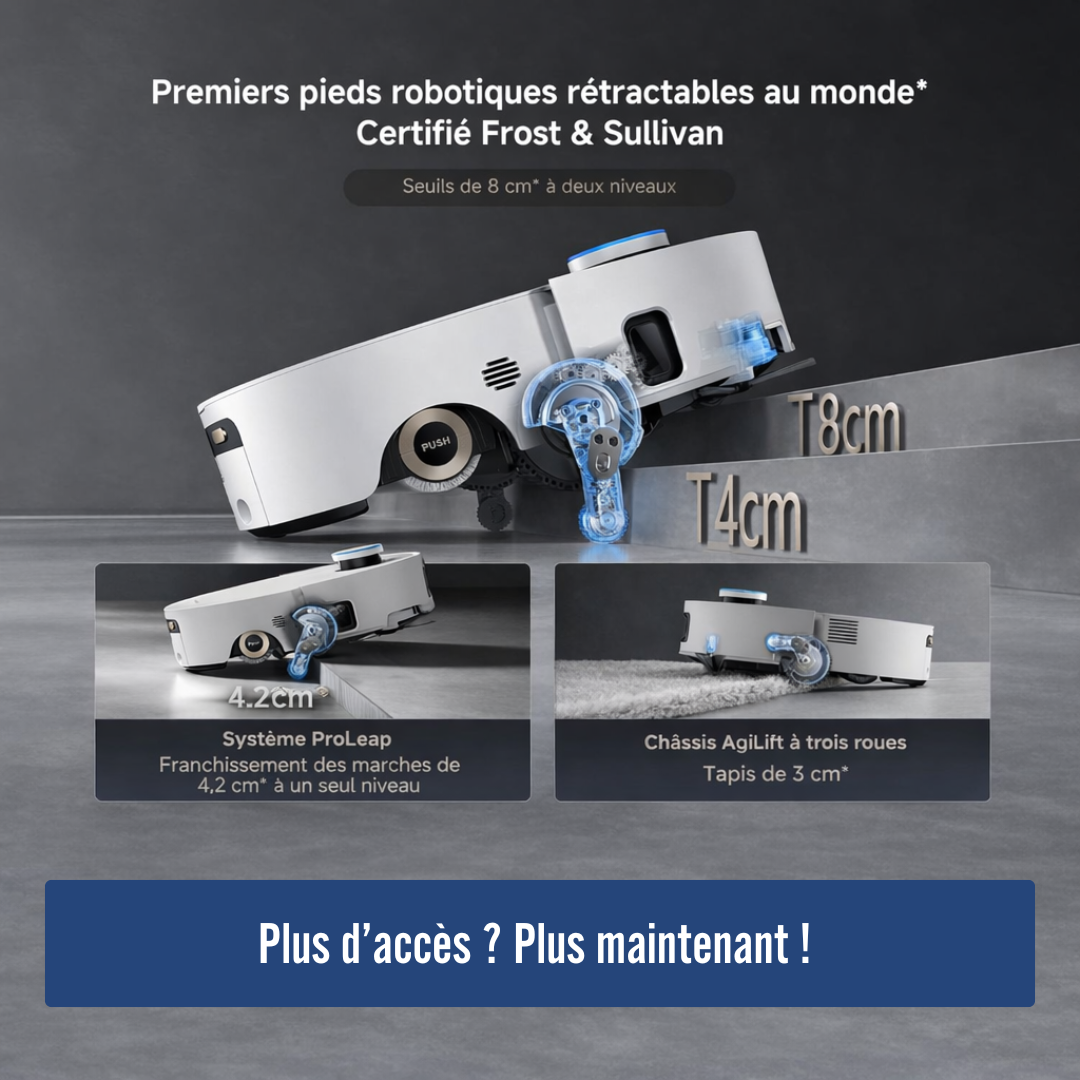 Cleantic® T50 Aspirateur-robot